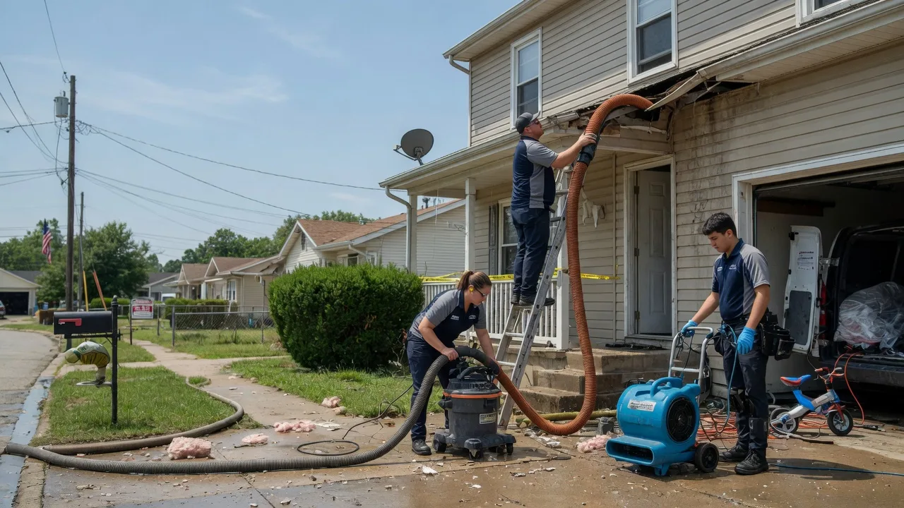 Water Damage Restoration in Montgomery, LA near me